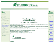 Tablet Screenshot of champetre.com